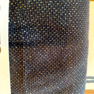 Holiday Tights size small black sparkle brand new